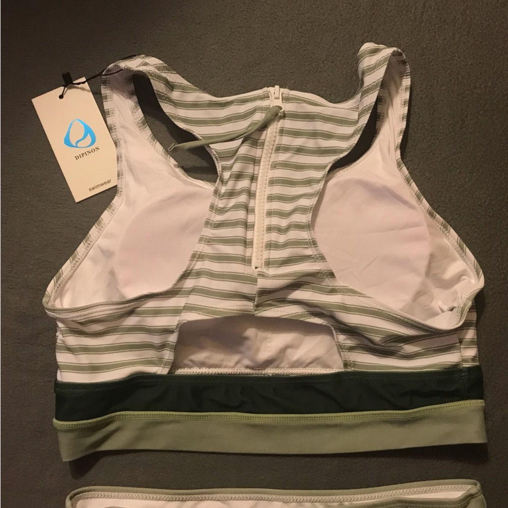 NWT DIPINON Sporty High Waisted Bikini - Picture 5 of 12